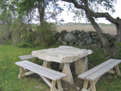 stone table