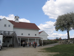 side view of back lot