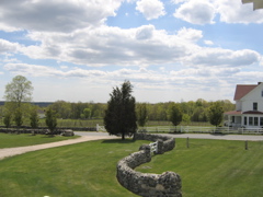 front yard from back deck